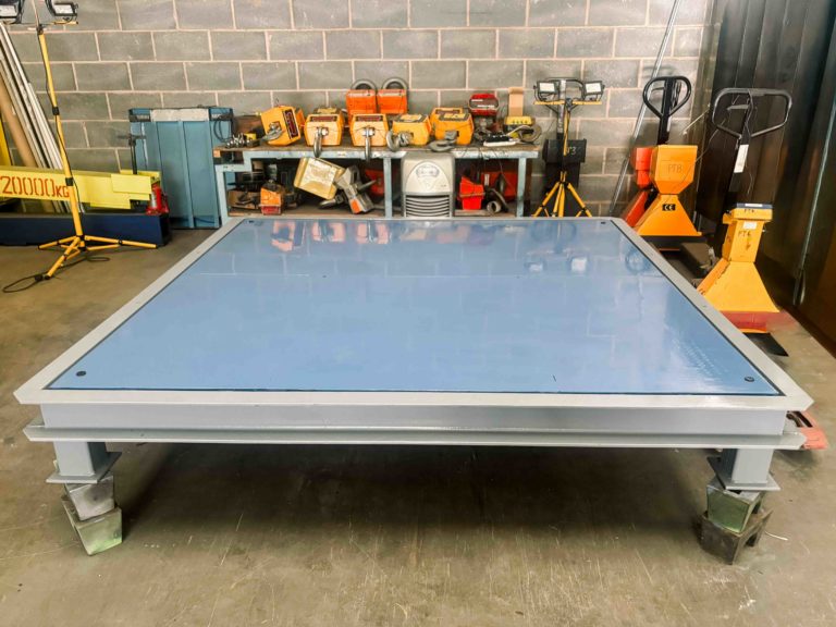 industrial platform scale with software connection